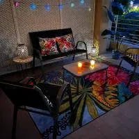 Folelli में, होटल Grand T2 terrasse 27m2 plein sud Folelli centre