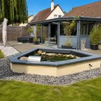 Gîte Cosy avec Jardin&Garage privé 10min de Reims, hotel a Champigny