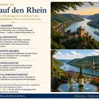 Blick auf den Rhein – hotel w mieście Kestert