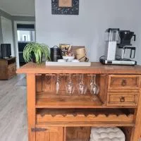 Central 3-room apartment with free parking, hotel a Hønefoss
