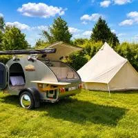 Glamping sur le mont à Tilff、Esneuxのホテル