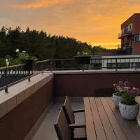 Stylish and cozy Apartment Near Centre with Terrace and private underground parking, hotel em Vilnius