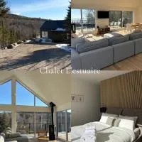Chalet L'Estuaire, River View, Spa, hotell sihtkohas Saint-Joseph-de-la-Rive
