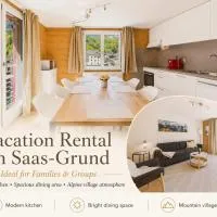 Vacation rental for families & groups, hôtel à Saas-Grund