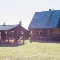 Pas Kaziuką namukas, hótel í Palūšė