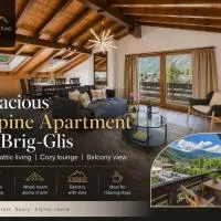 Spacious apartment in Brig-Glis, hotel v destinácii Gamsen