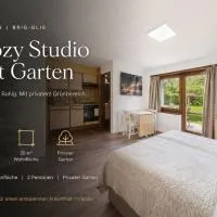 Cozy Studio with a Garden, hotel v destinácii Gamsen