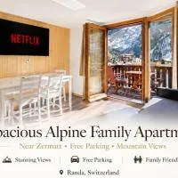Spacious Alpine Family Apartment near Zermatt, Hotel in Randa