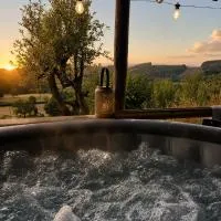 La Forêt suspendue - Gîte nature sur 9ha - accès Spa avec vue panoramique โรงแรมในVollore-Ville
