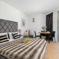 Pobierowo में, होटल Przytulne Studia Blisko Plaży z Parkingiem by Noclegi Renters