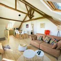 Appartement vue cathédrale, hotel en Laon