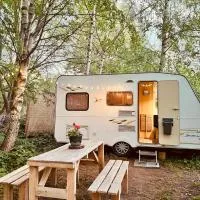 Karavan v březovém háječku: Pačejov şehrinde bir otel