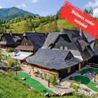 Wellness rezort Jánošíkov dvor, hotelli kohteessa Zázrivá