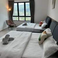 Studio 4pax SunshineKekloksiView, hotel i Ayer Itam