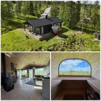 Family cabin BUDOR-60 min OSL Sauna & Hedmarksvidda, hotel en Løten