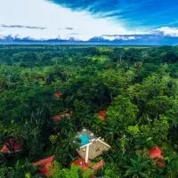 La Palapa Ecolodge, отель в городе Portalón