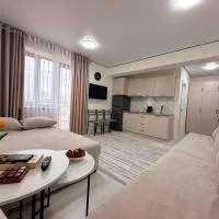 Семейные номера с ванной, кухней в Яхт Виллидж Чолпон-Ата, hotel a Cholpon-Ata