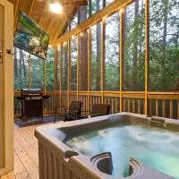 Sautee Nacoochee में, होटल Honey Bee Cabin with Hot Tub and Outdoor TV Near Helen