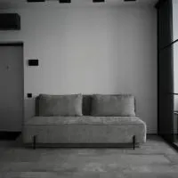 Modern Dark Minimalist Apartment with Panoramic Views, hotel di Lviv