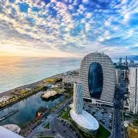 ORBI CITY Block A 3319 With Black Sea View, hotel din Angisa