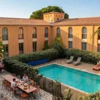 Viesnīca Best Western Le Clos de l'Aube Rouge Montpellier Est pilsētā Kastelnoleleza