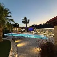 Villa Helios Luxury Sea View Villa with Private Pool Gym and BBQ Area, hotel en Possidi