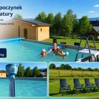 Agroturystyka Polana Giebułtów obok Świeradowa i zamku Czocha, domki przyjazne rodzinom z dziećmi, hotel din Mirsk