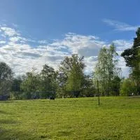 Woodlands camping، فندق في Greatham