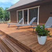 Puhkemaja Sauna ja Terrassiga, hotel v destinácii Savala