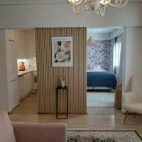 Puiston Helmi 1mh, oh k, sauna, parveke, hotel i Pori