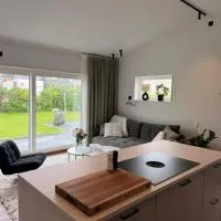 Modern nybyggd lägenhet med hotellkänsla intill sjön Gerdsken, hotel en Alingsås