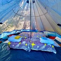 Tipi sous les étoiles, hotel en Lucéram