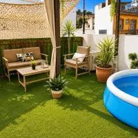 Dúplex con Piscina y Terraza a 5 min de Sevilla, hotel em Camas