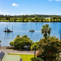 Luxury Caravan on Hastings River โรงแรมในพอร์ตแมคควอรี