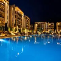 Chalet Grand hills with garden in north coast, hotel din Dawwār ‘Abd Allāh