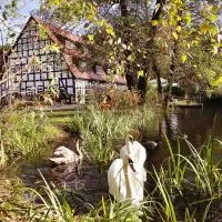 Springbach-Mühle Belzig – hotel w mieście Bad Belzig