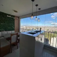 Viesnīca AP com linda vista da cidade bem localizado a 25 min do aeroporto GRU Sanpaulu