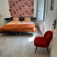Viesnīca Appart orange 25 m2 neuf RDC pilsētā Sainte-Marie-aux-Chênes