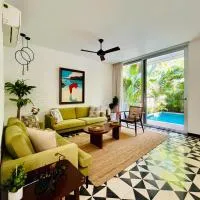 SolVanya by evaddo 2BHK Luxury Villa with Private Pool in Siolim, hotel Sziolimban