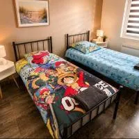 Appartement rez de chaussée 4 personnes 2 chambres avec parking, hotel sa Coudekerque-Branche