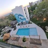Modern Beach Apartment, Ocean View in Surf City, hotel din El Zonte