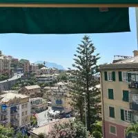 Paradiso Terrace, Sea View Apartment, Bogliasco, hotel en Bogliasco