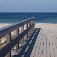 Ferienwohnung Strandläufer, hotelli Börgerende-Rethwischissä