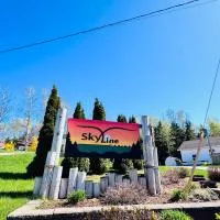 Skyline Cabins, hótel í Ingonish