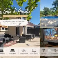 Le gite d 'Amélie maison climatisation wifi jardin privé，Célon的飯店