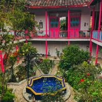 La Casa Rosada Hostel, hôtel à Jericó