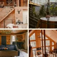 Award-Winning A-Frame with Cedar Hot Tub and Views, hotel v destinácii Julian