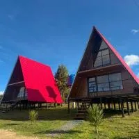 Glamping Brisas del lago Select, hotel di Tota