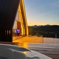 Chalé 4 Elementos Teresópolis - vista panorâmica e privacidade, hotel a Teresópolis