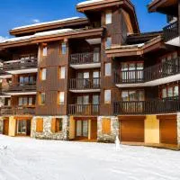 Valmorel में, होटल Valmorel Studio Skis aux pieds
